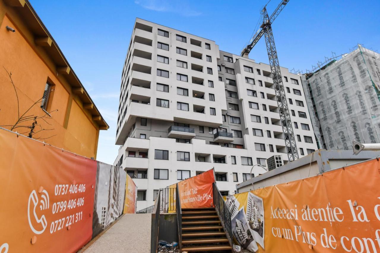 Modern In New Building With Panoramic View Apartment บราชอฟ ภายนอก รูปภาพ